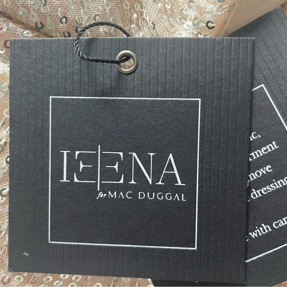 New! Mac Duggal Mac Duggal Asymmetric Sequined evening gown nwt 30791 - Picture 9 of 10